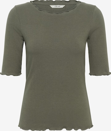T-shirt 'CRRibba' Cream en vert : devant