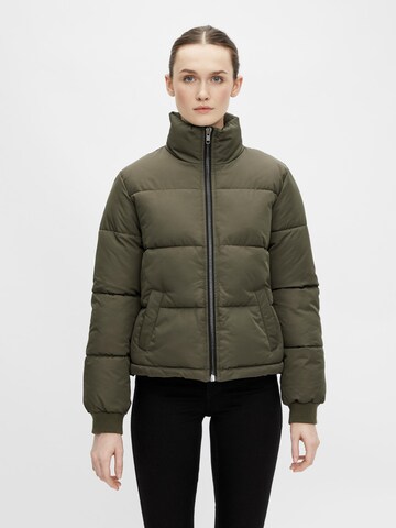 OBJECT Between-season jacket 'Hanna' in Green: front