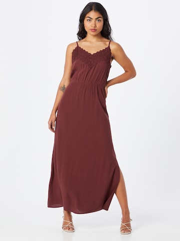 Robe 'Kimia' ABOUT YOU en marron : devant