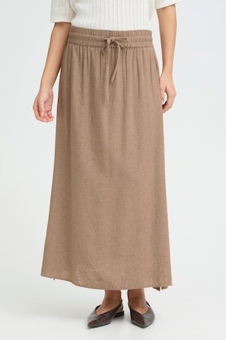 Fransa Rok 'FRJett' in Beige: voorkant