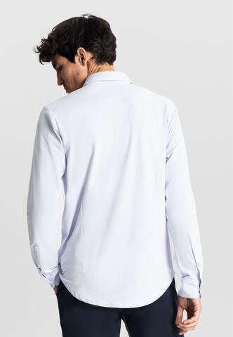 Dstrezzed Regular fit Button Up Shirt 'The Bo' in Blue