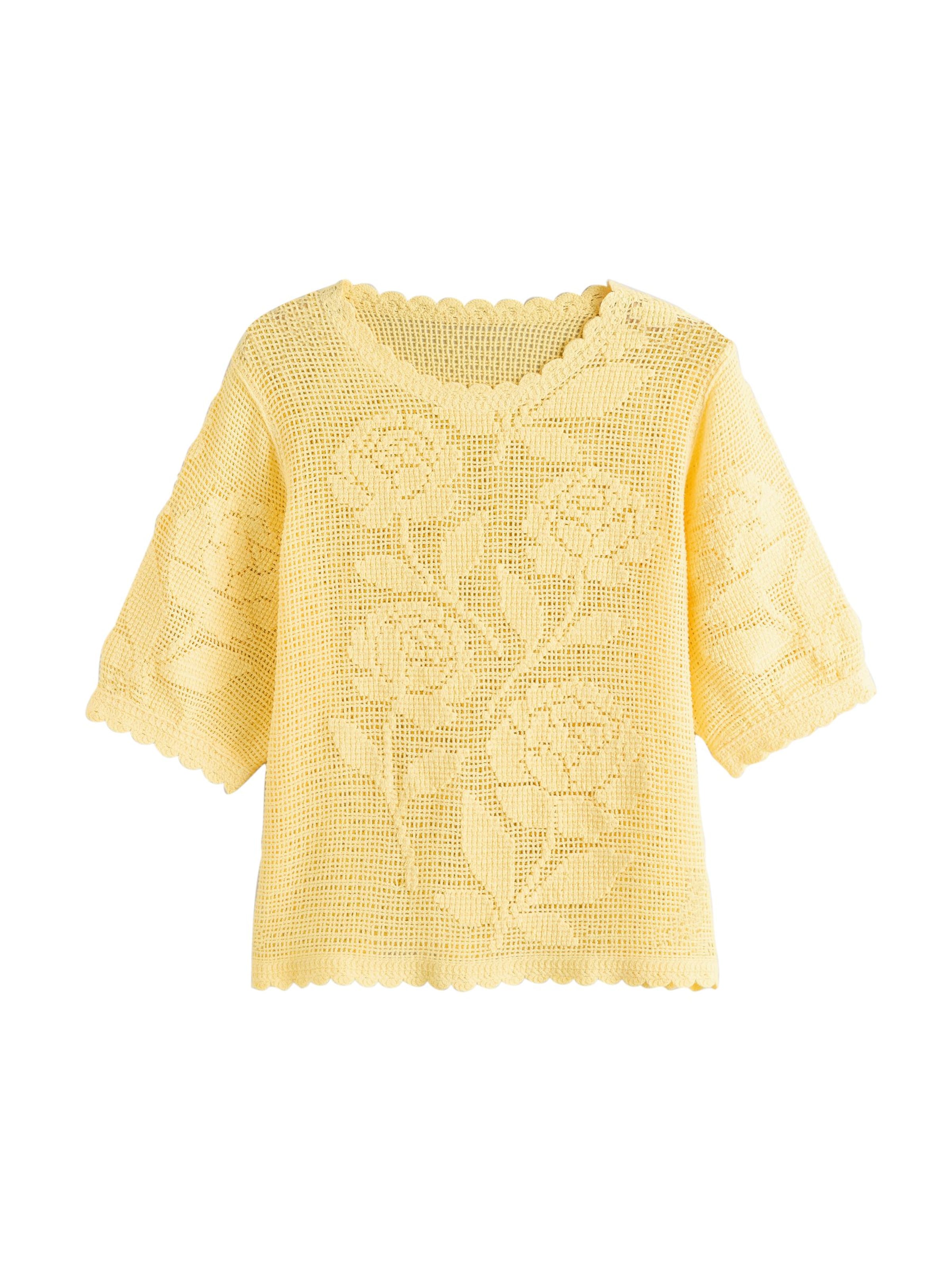 Next Pullover in Gelb: Vorderseite