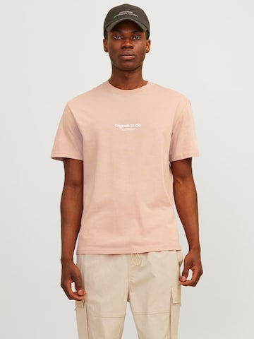 JACK & JONES Shirt 'JJVesterbro' in Oranje: voorkant