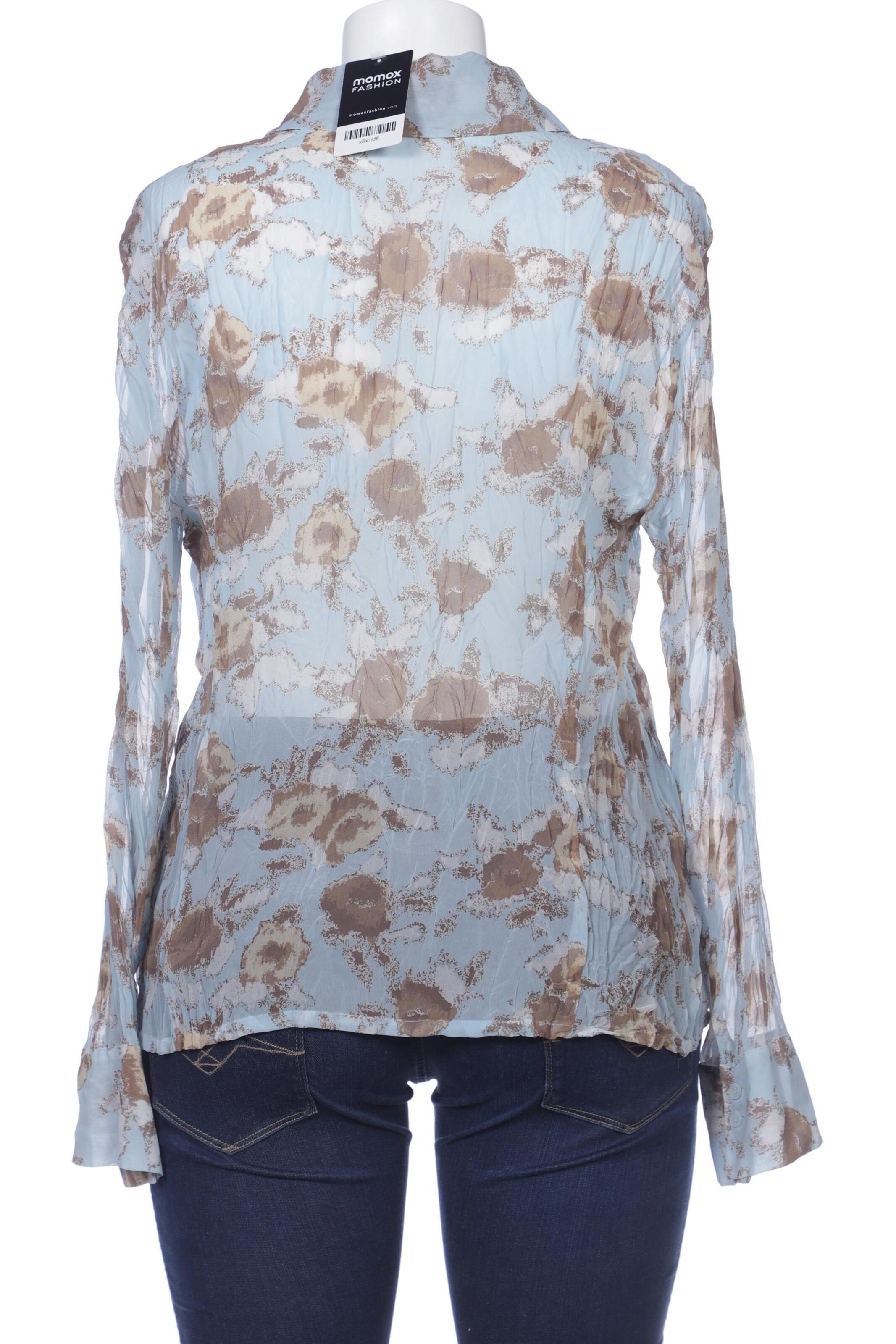 COMMA Bluse XXL in Blau