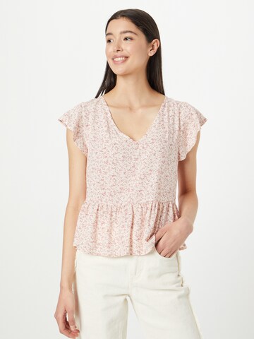 Funky Buddha Bluse in Pink: predná strana