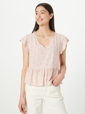 Funky Buddha Blouse in Roze: voorkant