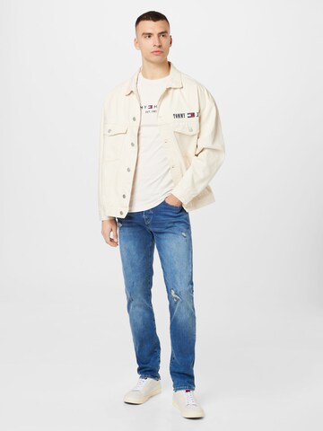Coupe regular T-Shirt TOMMY HILFIGER en beige