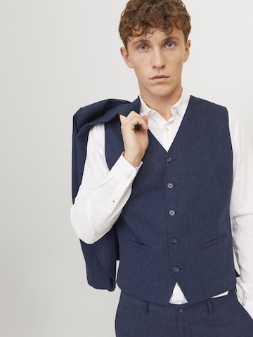 Gilet de costume 'RIVIERA' JACK & JONES en bleu