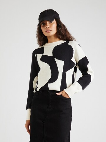 Monki Sweater in White: front