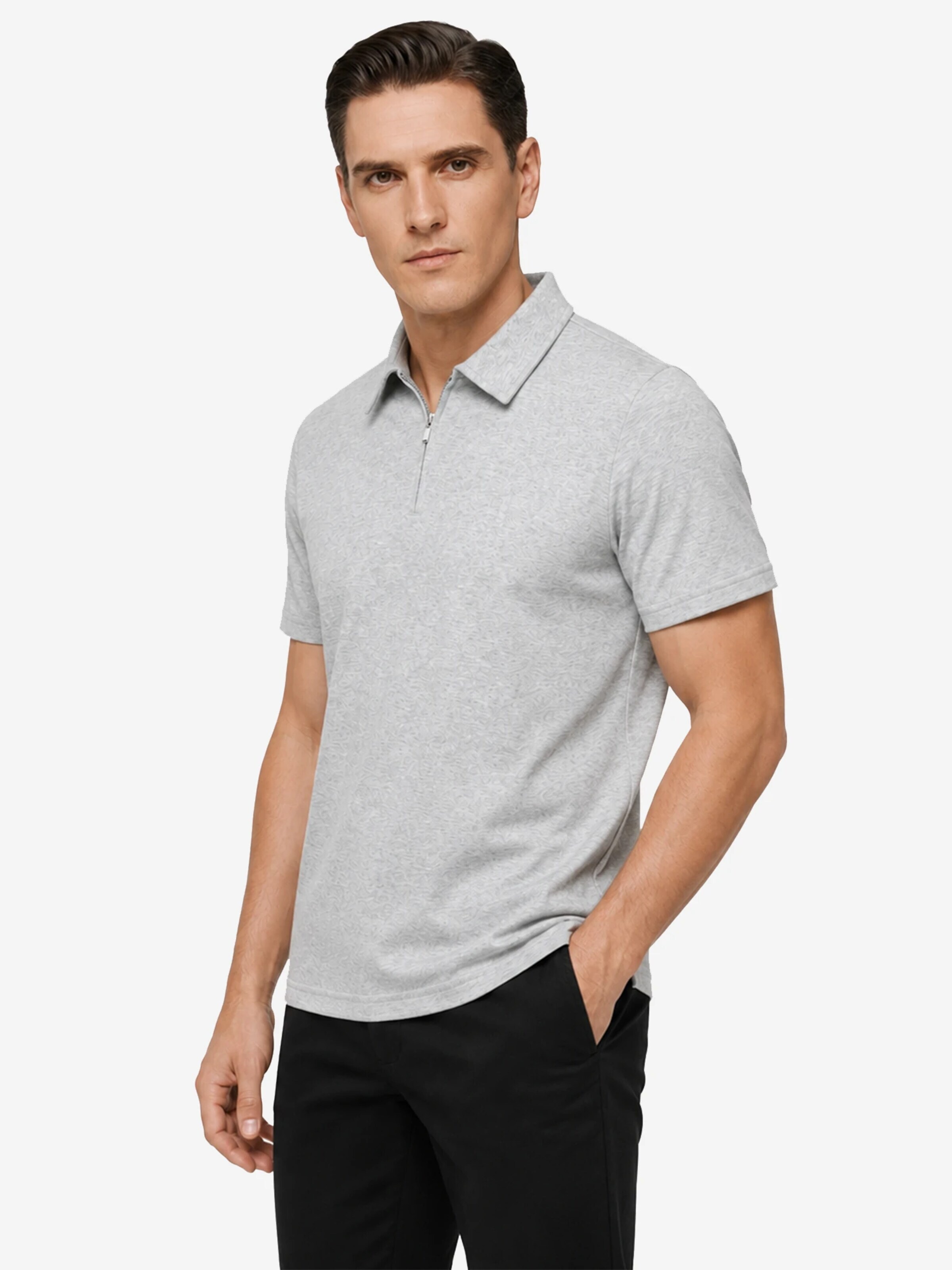 ALLTHEMEN Shirt 'Frische' in Grey