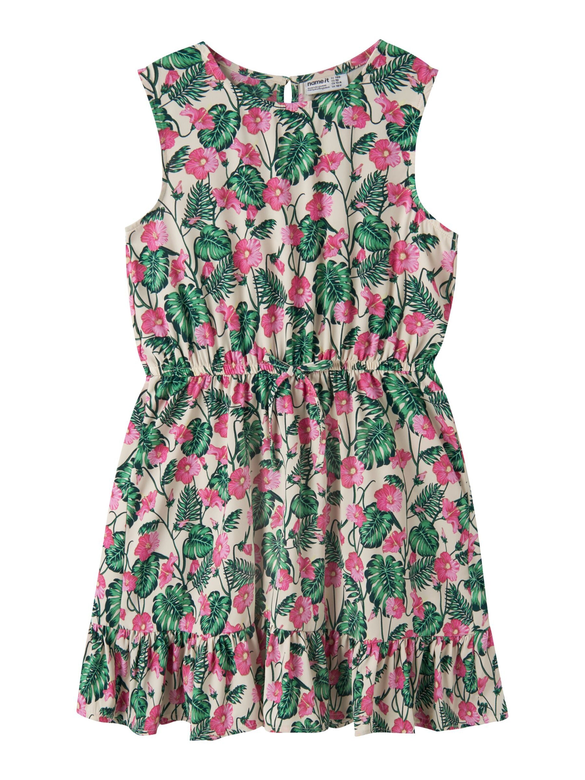 NAME IT Jurk 'Vinaya' in Gemengde kleuren: voorkant