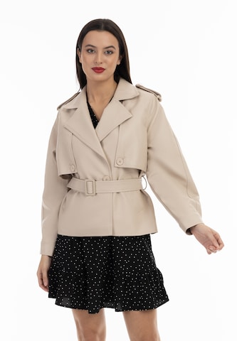 faina Between-Season Jacket in Beige: front