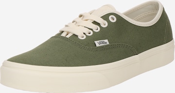 VANS Низкие кроссовки 'AUTHENTIC' в Зеленый: спереди