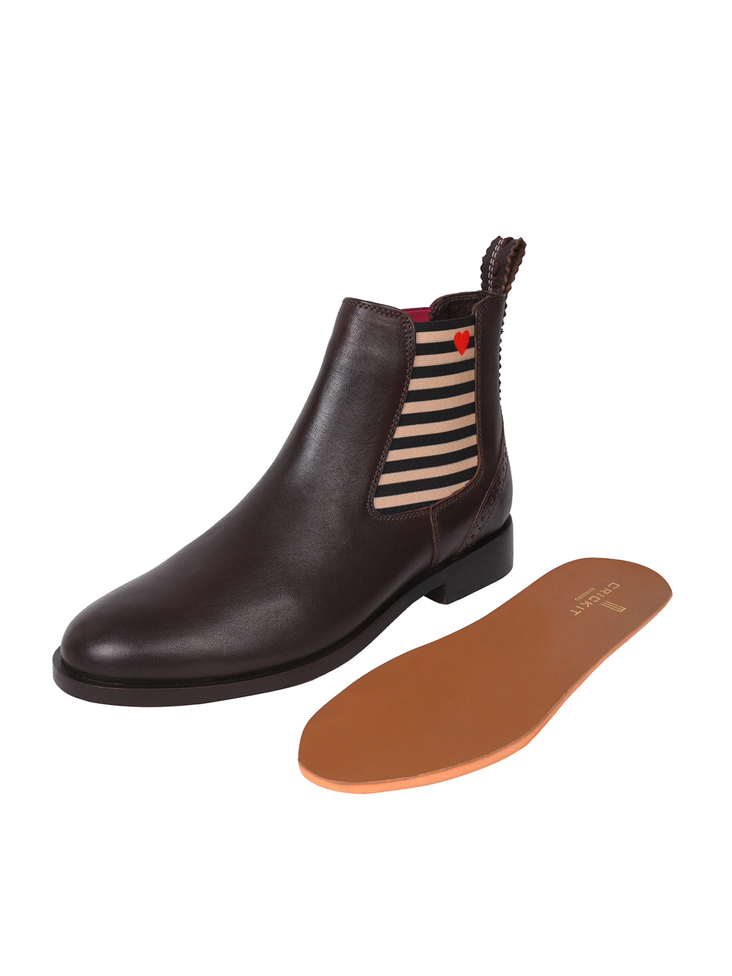 Crickit Chelsea boots ' SUVI ' in Brown