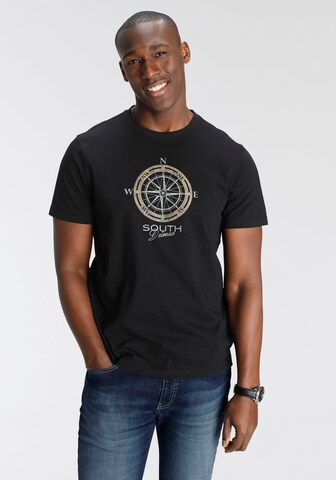 DELMAO T-Shirt in Schwarz
