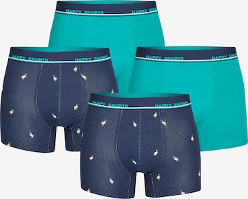 Boxers 'Duck' Happy Shorts en bleu : devant