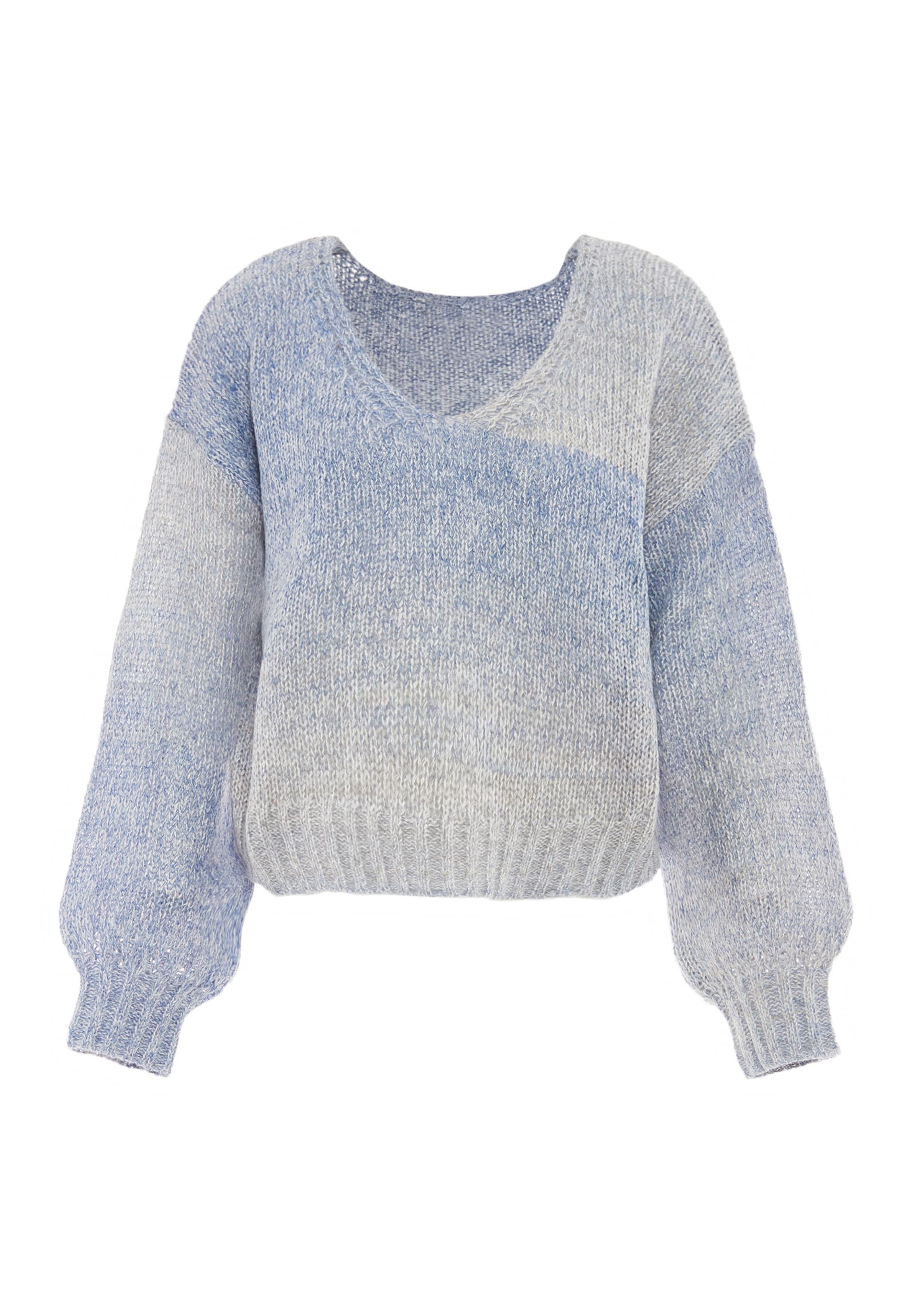MYMO Pullover in Blau: Vorderseite