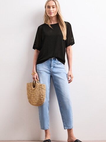STREET ONE Shirt in Black