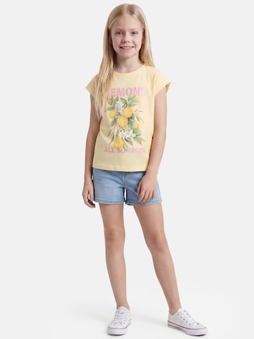 NAME IT Shirt 'NKFVOTIA' in Yellow