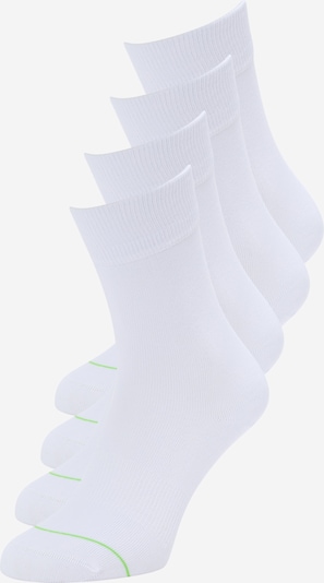 CHEERIO* Chaussettes 'BEST FRIEND' en blanc, Vue avec produit