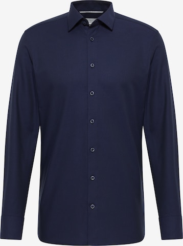 ETERNA Slim fit Business shirt in Blue: front