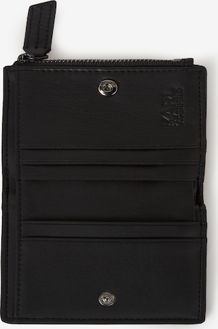 Porte-monnaies 'Kushion Slim Bi-Fold' Karl Lagerfeld en noir