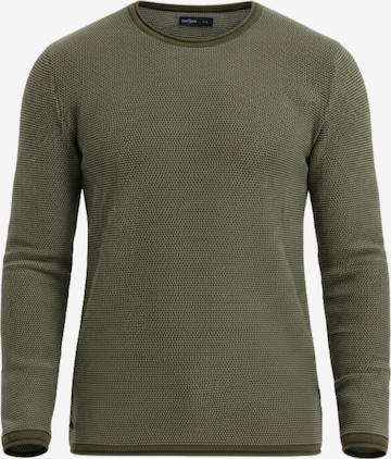Ombre Pullover 'OM-SWSW-0118' in Grün: Vorderseite