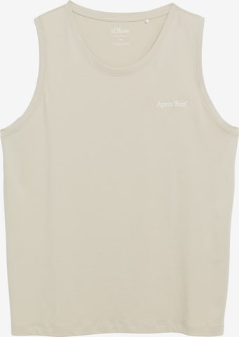 s.Oliver Shirt in Beige: voorkant