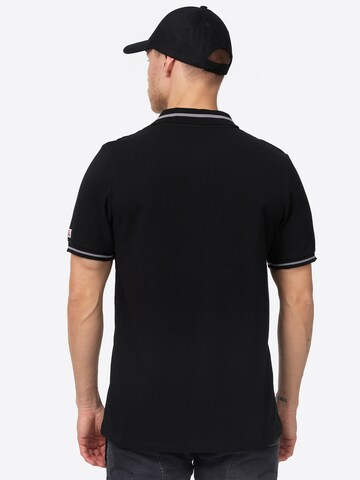 LONSDALE Koszulka 'Causton' w kolorze czarny