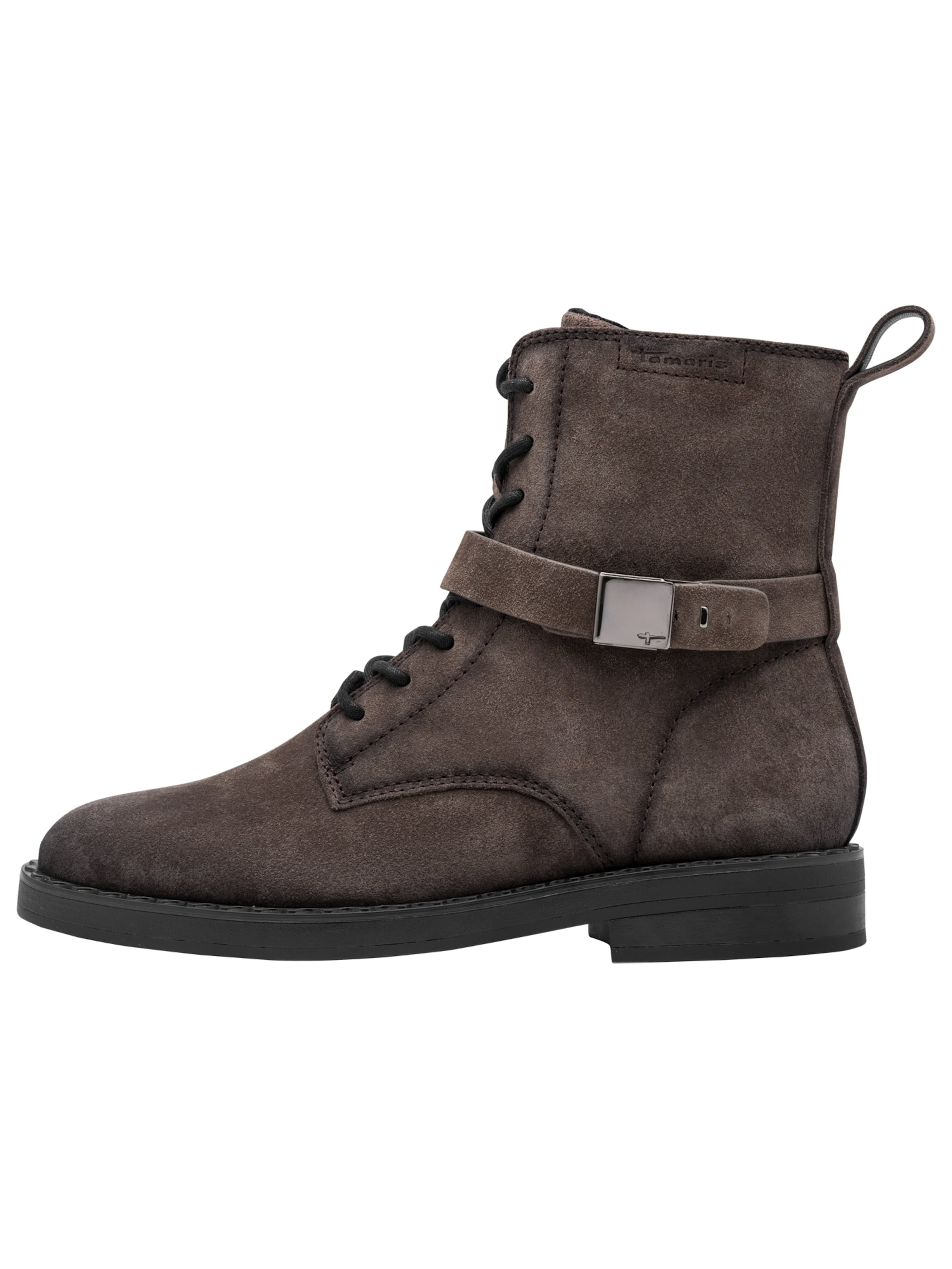 Bottines à lacets Tamaris en marron