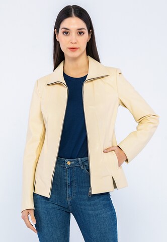 Giorgio di Mare Between-season jacket in Beige: front