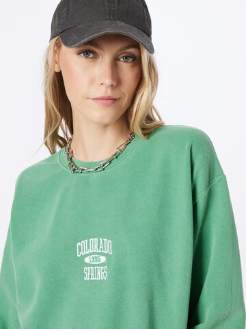 žalia BDG Urban Outfitters Megztinis be užsegimo