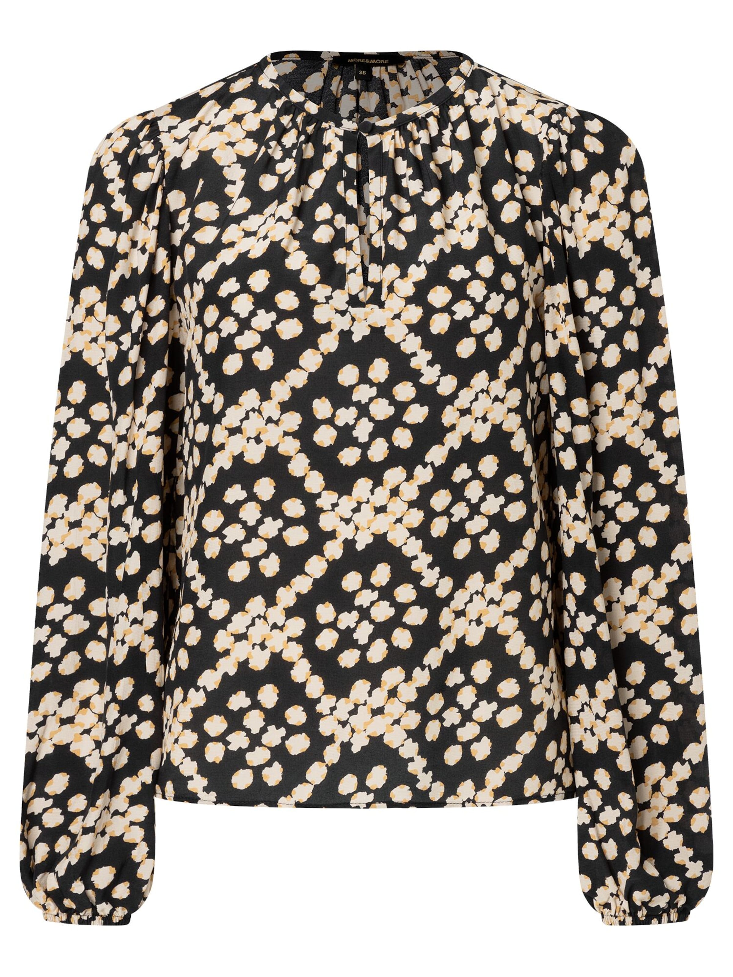 MORE & MORE Pusero värissä musta: etupuoli