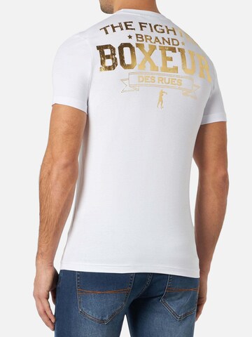 Boxeur des Rues Shirt 'T-Shirt Boxeur Street 2'‌‌‌‌‌‌ in Weiß