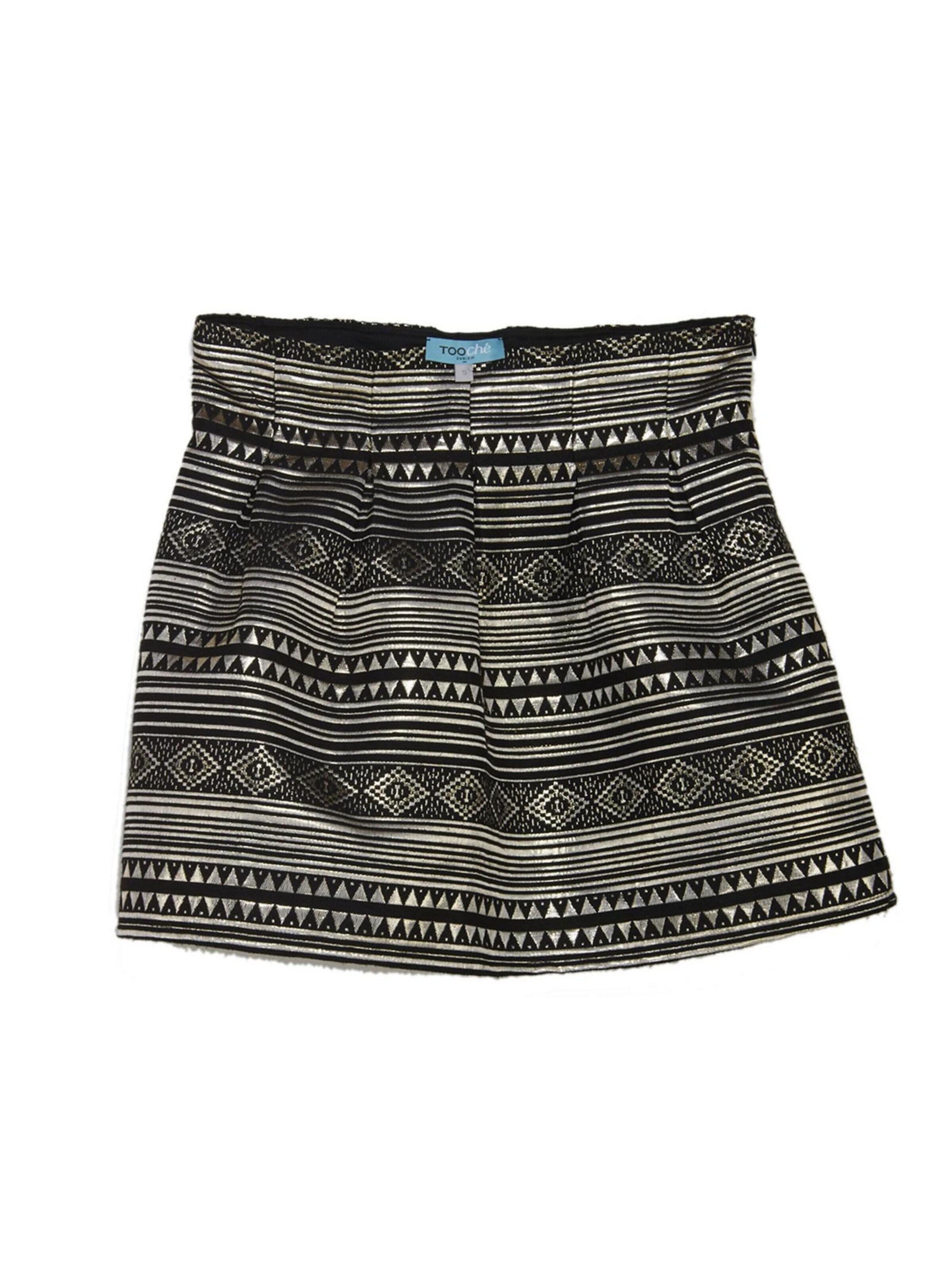 TOOche Skirt 'Goldjupe' in Gold: front