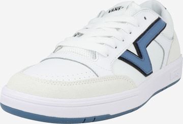 VANS حذاء رياضي بلا رقبة 'Lowland' بلون أبيض: الأمام
