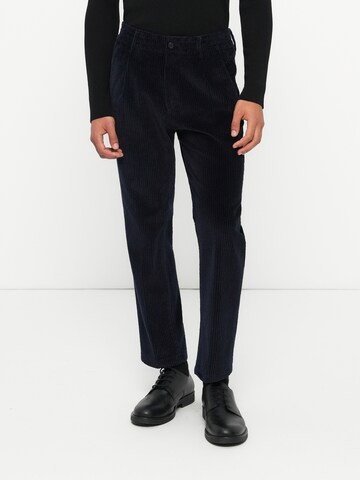 DRYKORN Normální Kalhoty 'CHASY' – modrá: přední strana