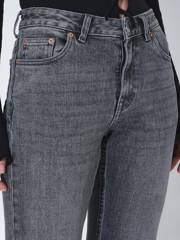 Dr. Denim Slimfit Jeans 'Elba Mid Bootcut' in Grijs