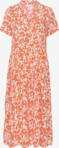 SAINT TROPEZ Dress 'Eda' in Orange: front