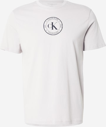 T-Shirt Calvin Klein Jeans en gris : devant