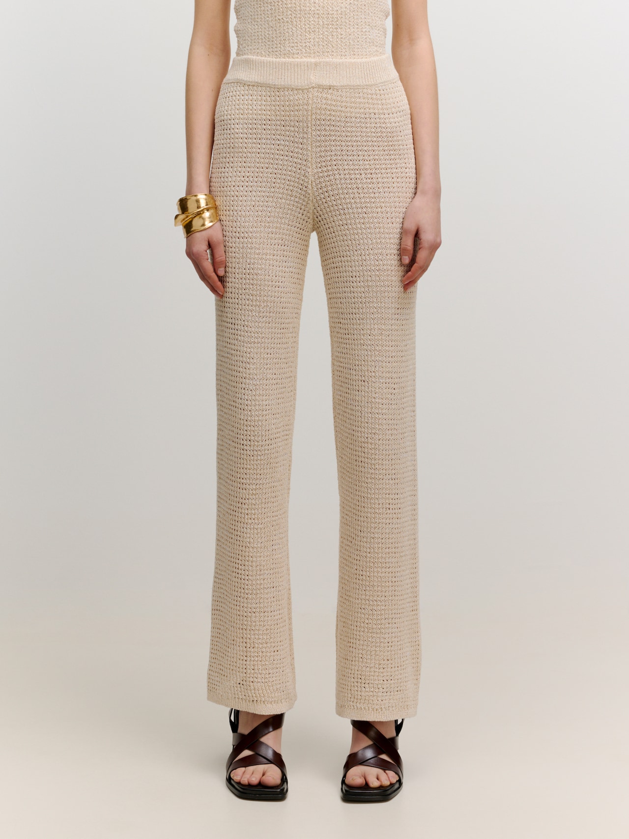 EDITED Produkte Hose 'Vineta' creme