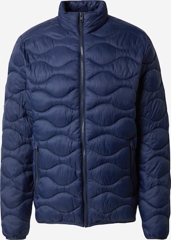 JACK & JONES Tussenjas 'ICEBREAKER' in Blauw: voorkant