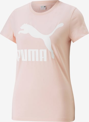 PUMA Shirt 'Classics' in Pink: front