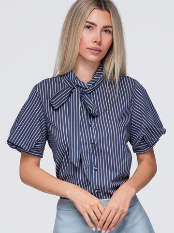 Ombre - Blusa en azul