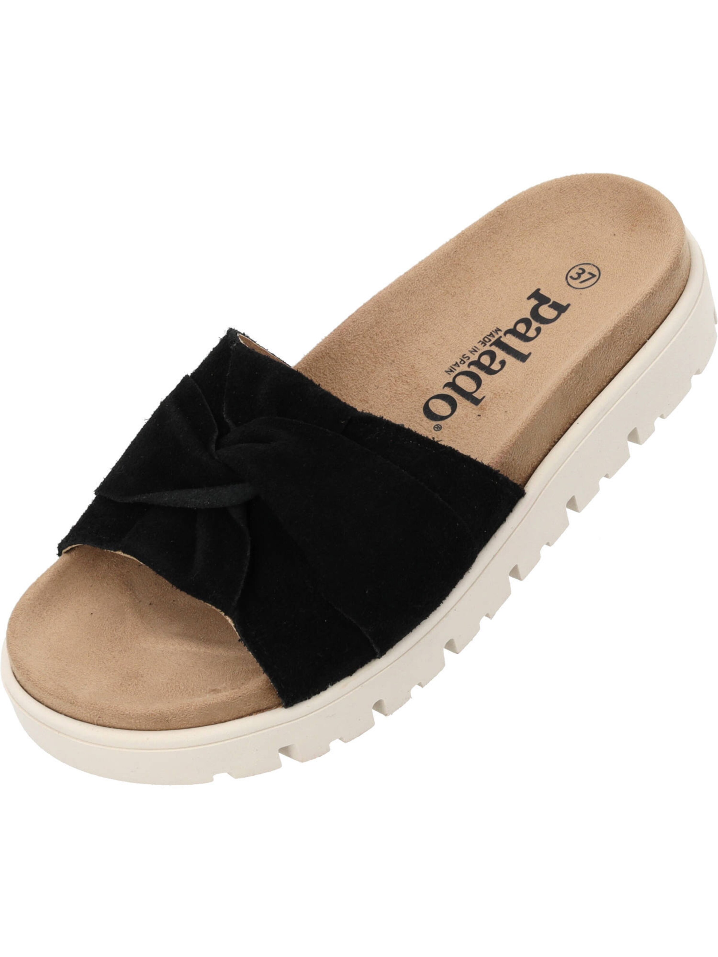 Mule 'Omayra' Palado en noir : devant