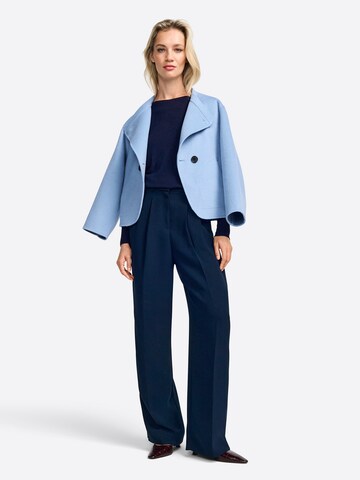 Wide leg Pantaloni con pieghe di Rich & Royal in blu