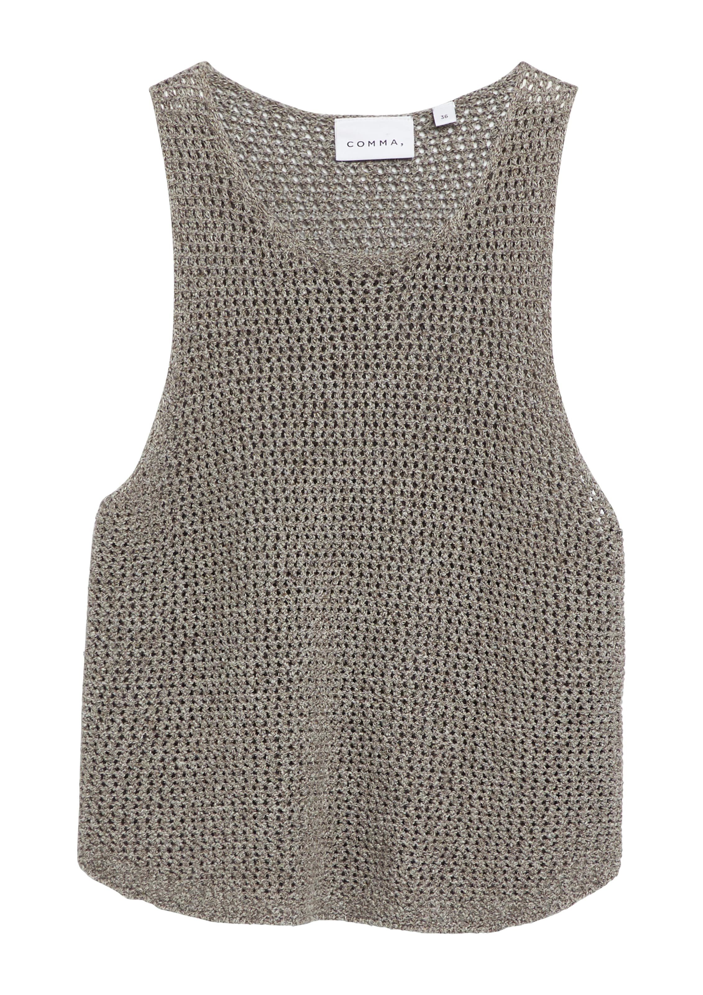Tops en tricot COMMA en marron