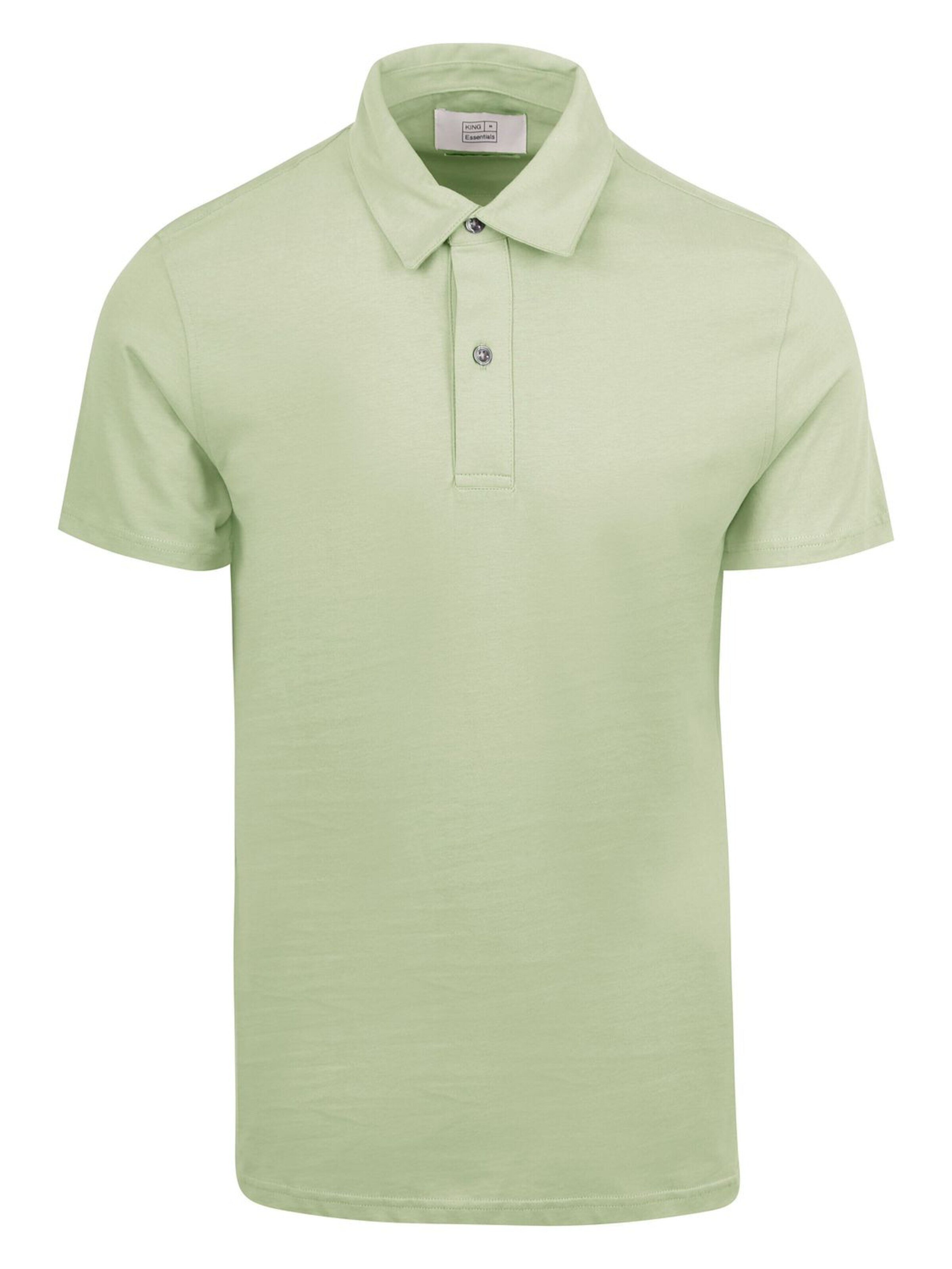 KING Essentials Shirt 'The James'‌‌‌‌‌ in Grün: Vorderseite