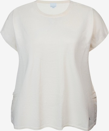 Zhenzi Top 'Elga 1165' in Beige: voorkant