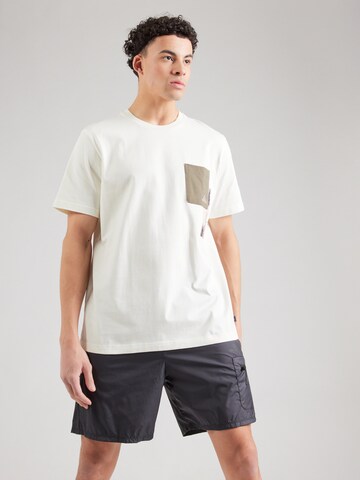 T-Shirt fonctionnel 'Lens' ADIDAS SPORTSWEAR en blanc : devant